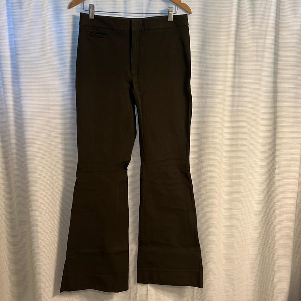 Women’s Banana Republic Olive Color Flare Dress Pants - Size 10